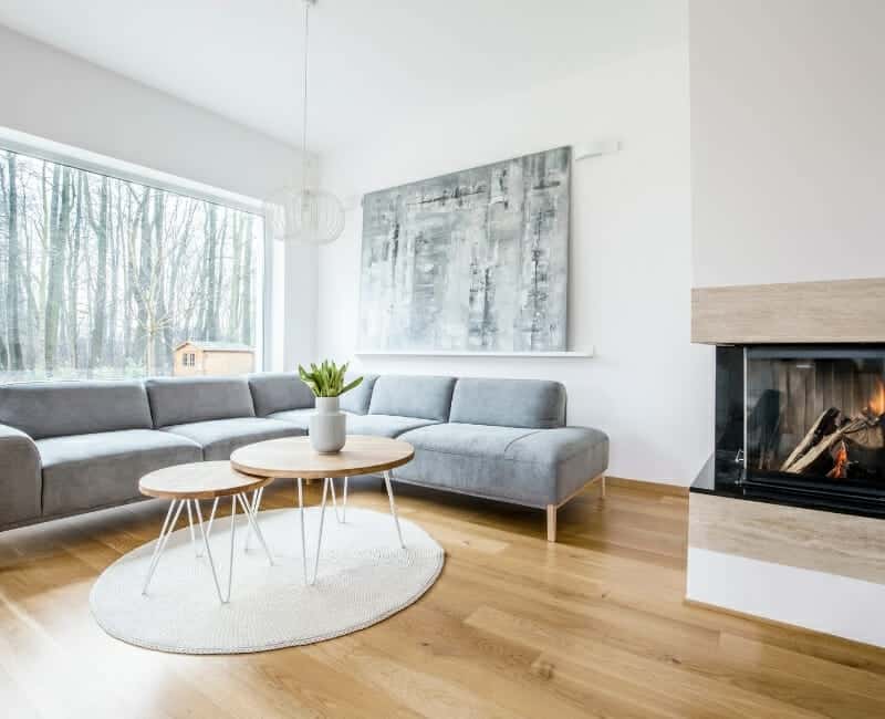 Minimalist Person - spacious living room