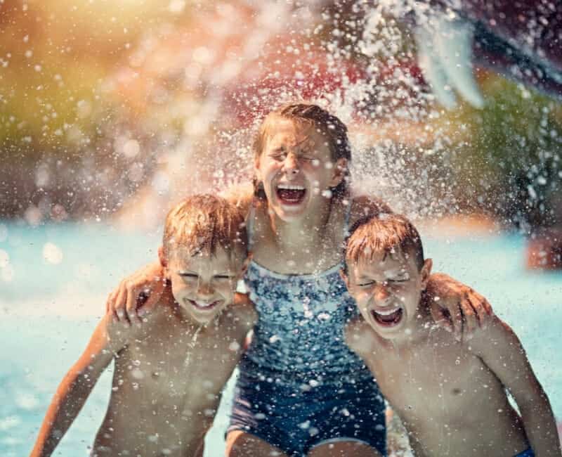 Best Experience Gifts three kids at a waterpark