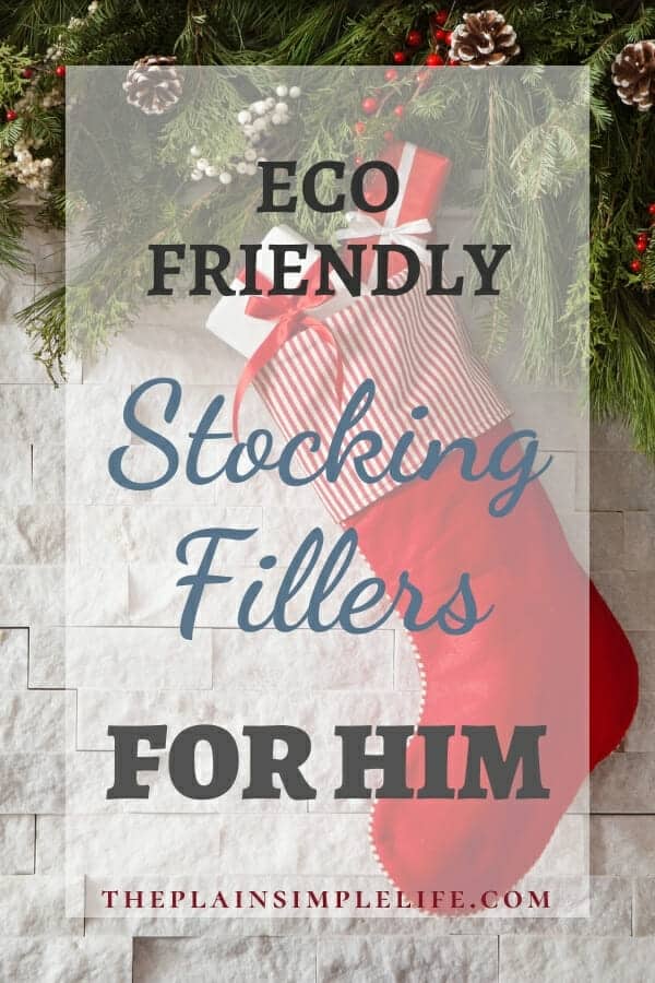 Eco friendly stocking fillers for him PIn